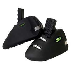 Pies Portero Hockey OBO ROBO Hi Control Negro
