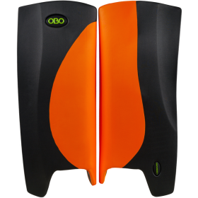 Guardas Portero Hockey OBO ROBO Hi Rebound Negro-Naranja