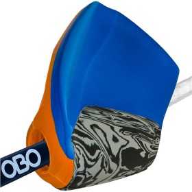 Guante Portero Hockey RH OBO Hi Rebound Azul-Naranja
