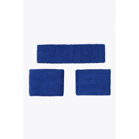 Cinta Pelo y Muñequera Osaka Set Azul y Roja