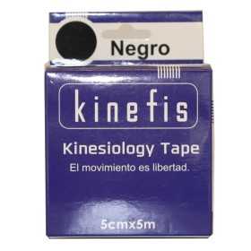 Rollo Vendaje Neuromuscular Negro 5cmx5m
