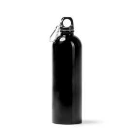 Botella Roly Tomak Acero Inox Mosquetón 750ml Negra