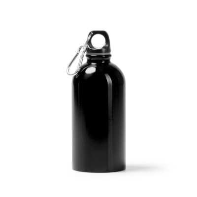 Botella Roly Mikel Acero Inox Mosquetón 500ml Negra