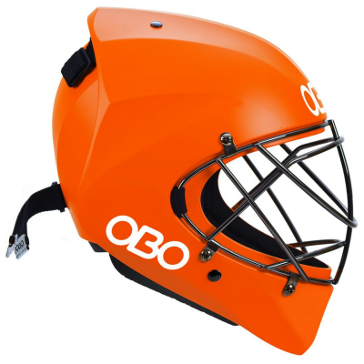 Casco Portero Hockey OBO ABS Junior Naranja