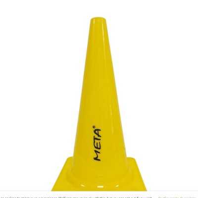 Cono Clásico 30 cm Amarillo - Una Unidad