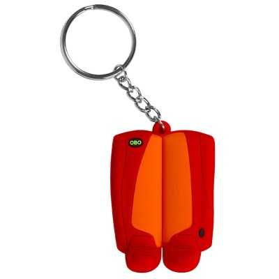 Llavero Guardas Portero OBO Rojo-Naranja