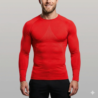 Luanvi Camiseta Térmica Sahara Roja