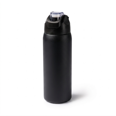 Botella Roly Pensil Acero Doble Capa 930 ml Negra