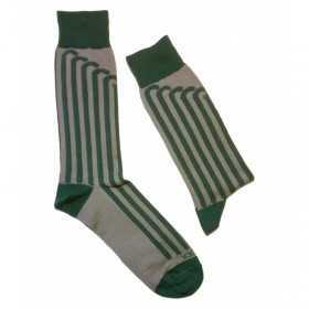 Calcetines con motivos de Hockey Yeock Vertical Verde Calcetines con motivos de Hockey Yeock Vertical