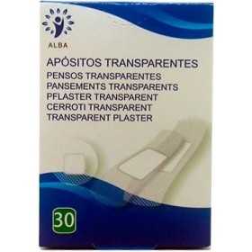 Alba Apósitos Transparentes 30 u. en 3 tamaños dif