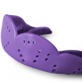 Bucal Plano Goma Eva Moldeable Morado