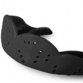 Bucal Plano Goma Eva Moldeable Negro