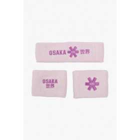 Cinta Pelo y Muñequeras Osaka Set 2.0 Violeta