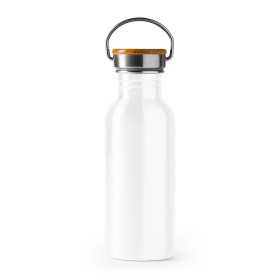 Botella Boina 650ml Acero Inoxidable Blanco