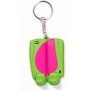 Llavero Guardas Portero OBO Verde-Rosa