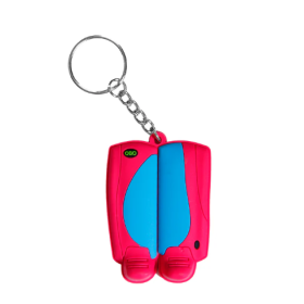 Llavero Guardas Portero OBO Rosa-Azul